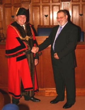 Mayor and Peter