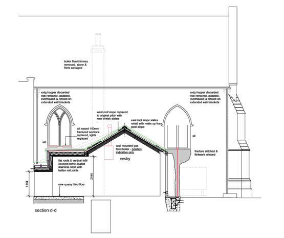 VESTRY + BOILER PROJECT