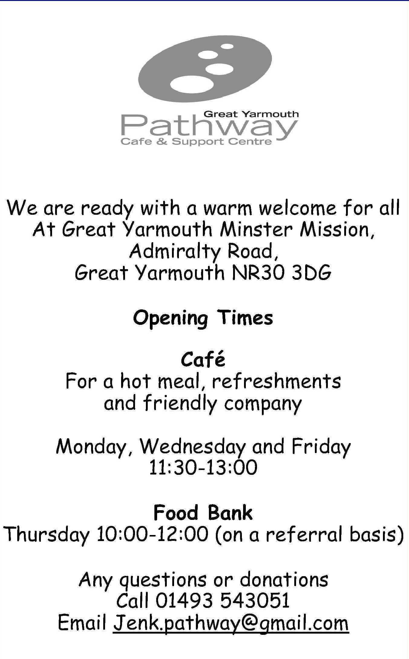 Network Yarmouth Pathway Cafe and Support Centre