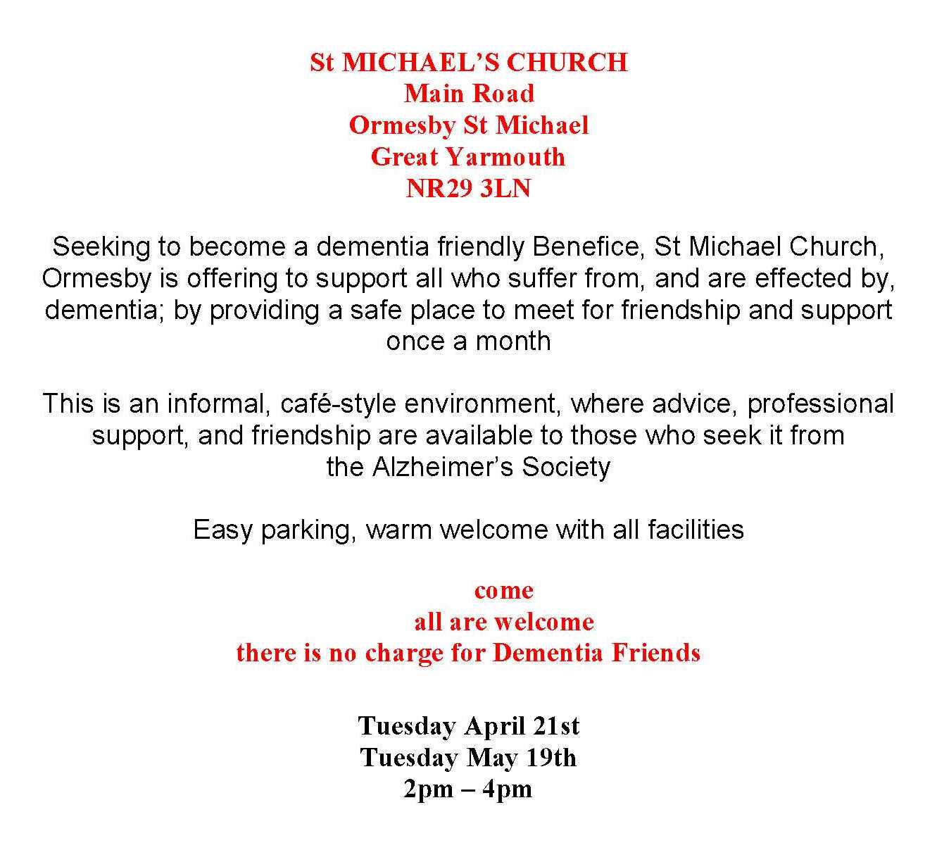 DENENTIA FRIENDS 2015
