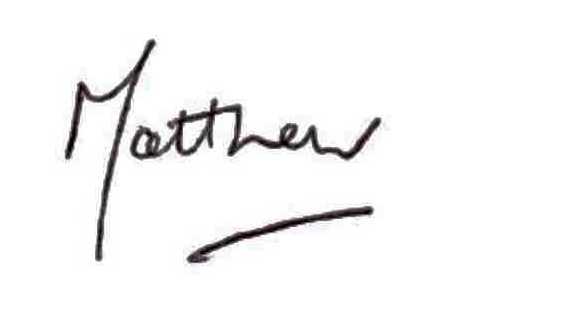 MATTHEW PRICE SIGNATURE