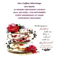Coffee Mornings are back!