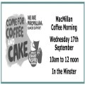 MacMillan coffee morning
